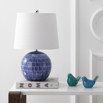 Ronald 21" Ceramic LED Table Lamp - JONATHAN Y
